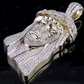 Hip Hop Sterling Silver Iced Out Jesus Pendant hip hop jewelry CustomDiamJewel