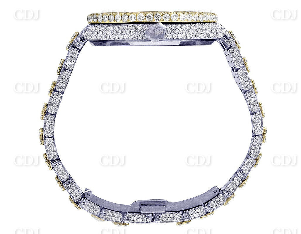 AP Modified Arabic Digit Iced Out watch customdiamjewel
