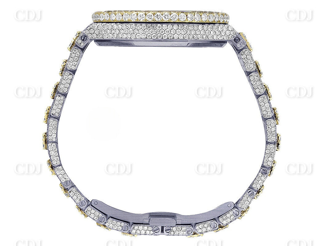 AP Modified Arabic Digit Iced Out watch customdiamjewel