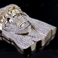 Hip Hop Sterling Silver Iced Out Jesus Pendant hip hop jewelry CustomDiamJewel