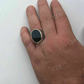 Black Onyx Men's Large Ring  customdiamjewel   