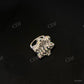 Luxurious 10K Gold Hip Hop Star Design Ring hip hop jewelry customdiamjewel   