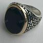 Black Onyx Men's Large Ring  customdiamjewel   