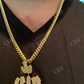 Diamond Allah Arabic Pendant  customdiamjewel   