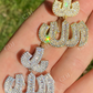 Diamond Allah Arabic Pendant  customdiamjewel   