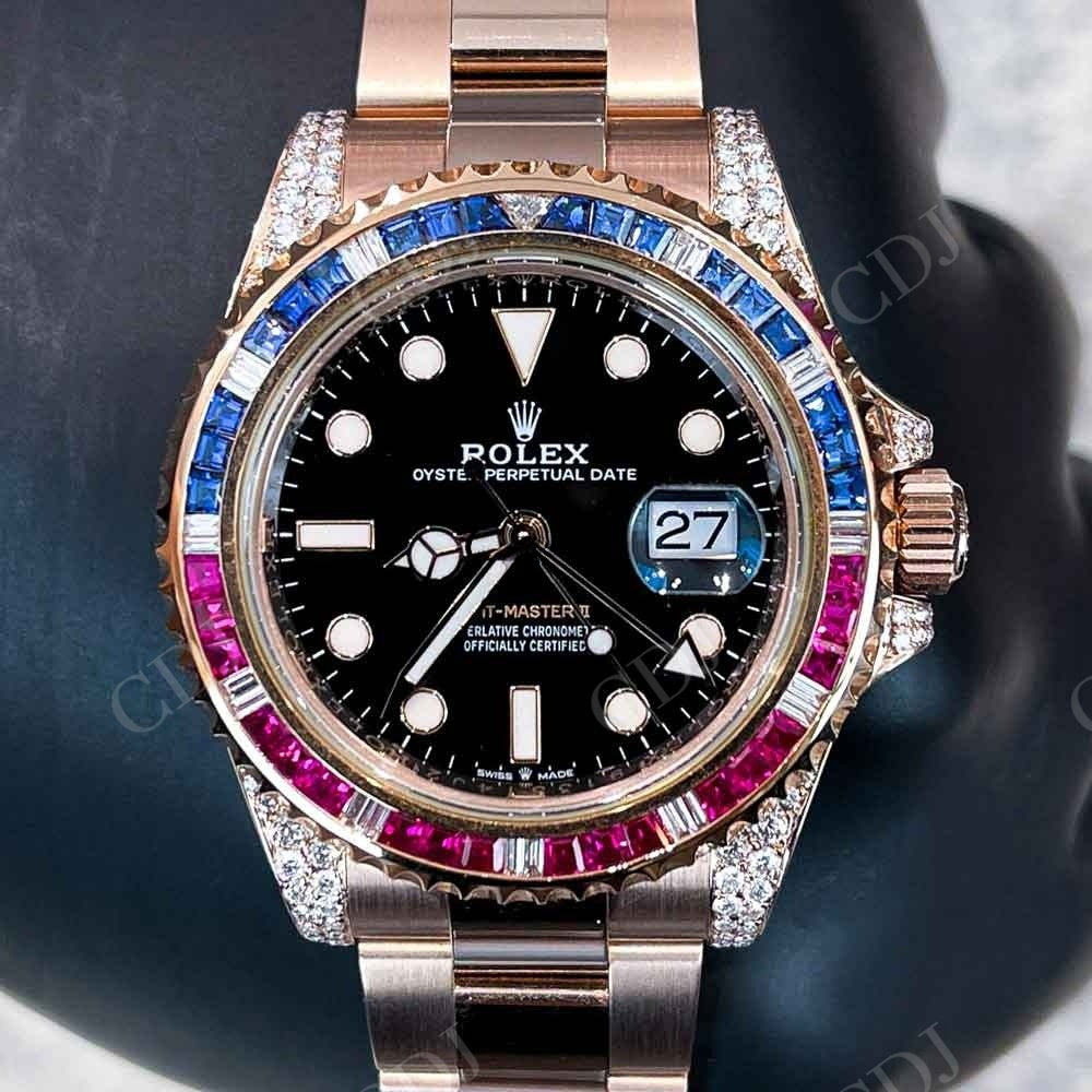 Customized Hip Hop Rolex Watch For Men customdiamjewel