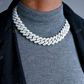 Solid Silver Gold Party Wear Miami Cuban Chain  customdiamjewel   