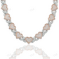 Moissanite Diamond Infinity Heart Chain Necklace hip hop jewelry CustomDiamJewel