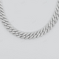 Solid Silver Gold Party Wear Miami Cuban Chain  customdiamjewel   