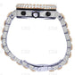 Fully Iced Out AP Lab Grown Diamond Hip Hop Watch customdiamjewel