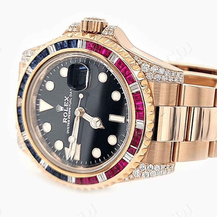 Customized Hip Hop Rolex Watch For Men customdiamjewel