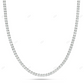 VVS Moissanite 925 Sterling Silver Tennis Chain CustomDiamJewel