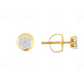 0.25 CT 14K Gold Diamond Flower Set Stud Earrings Stud earrings CustomDiamJewel