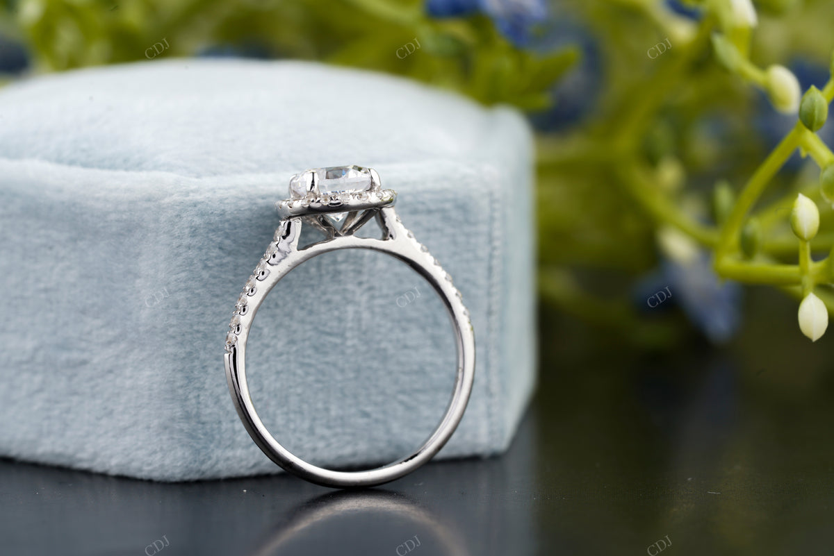 Classic Round Lab-Grown Diamond Ring customdiamjewel