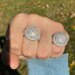Men's iced Hip Hop Bling Ring  customdiamjewel   