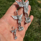 St Michael Slaying Dragon Archangel Pendant  customdiamjewel   