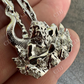 St Michael Slaying Dragon Archangel Pendant  customdiamjewel   