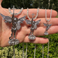 St Michael Slaying Dragon Archangel Pendant  customdiamjewel   