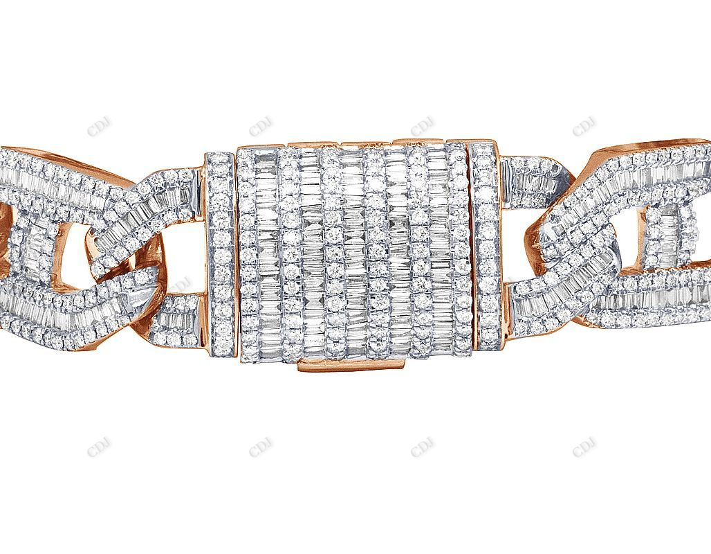 S925 Silver Unique Mariner Link Bracelet for Men
