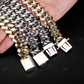 18MM Solid Gold Cuban Chain hip hop jewelry CustomDiamJewel