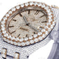 Customized VVS Moissanite AP Hip Hop Diamond Watch customdiamjewel