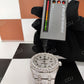 Fully Iced Out Diamond Wrist Watches AP Lab Grown Diamond Men's Wrist Watches Wholesale Manufacture