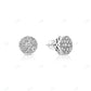 Round Shape Diamond Dialy Wear Earrings hip hop jewelry CustomDiamJewel