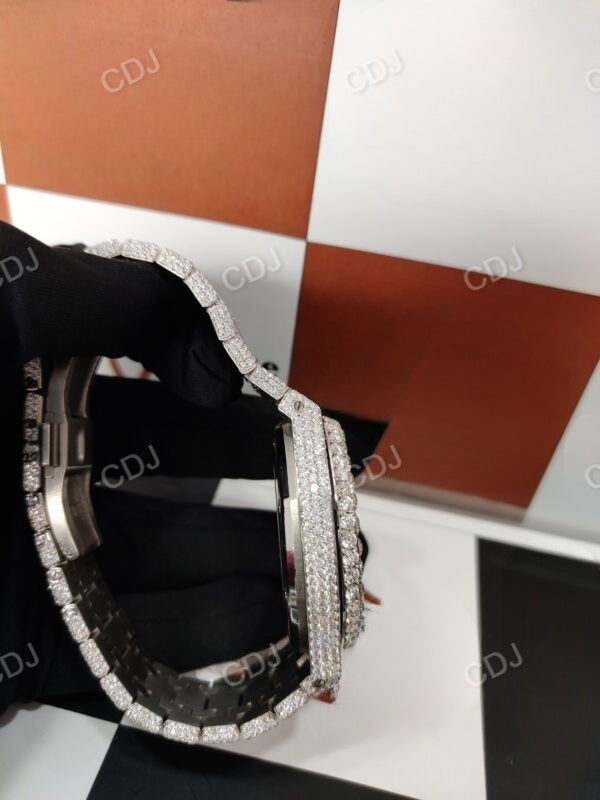 High Quality Fashion Iced Out AP Watch customdiamjewel