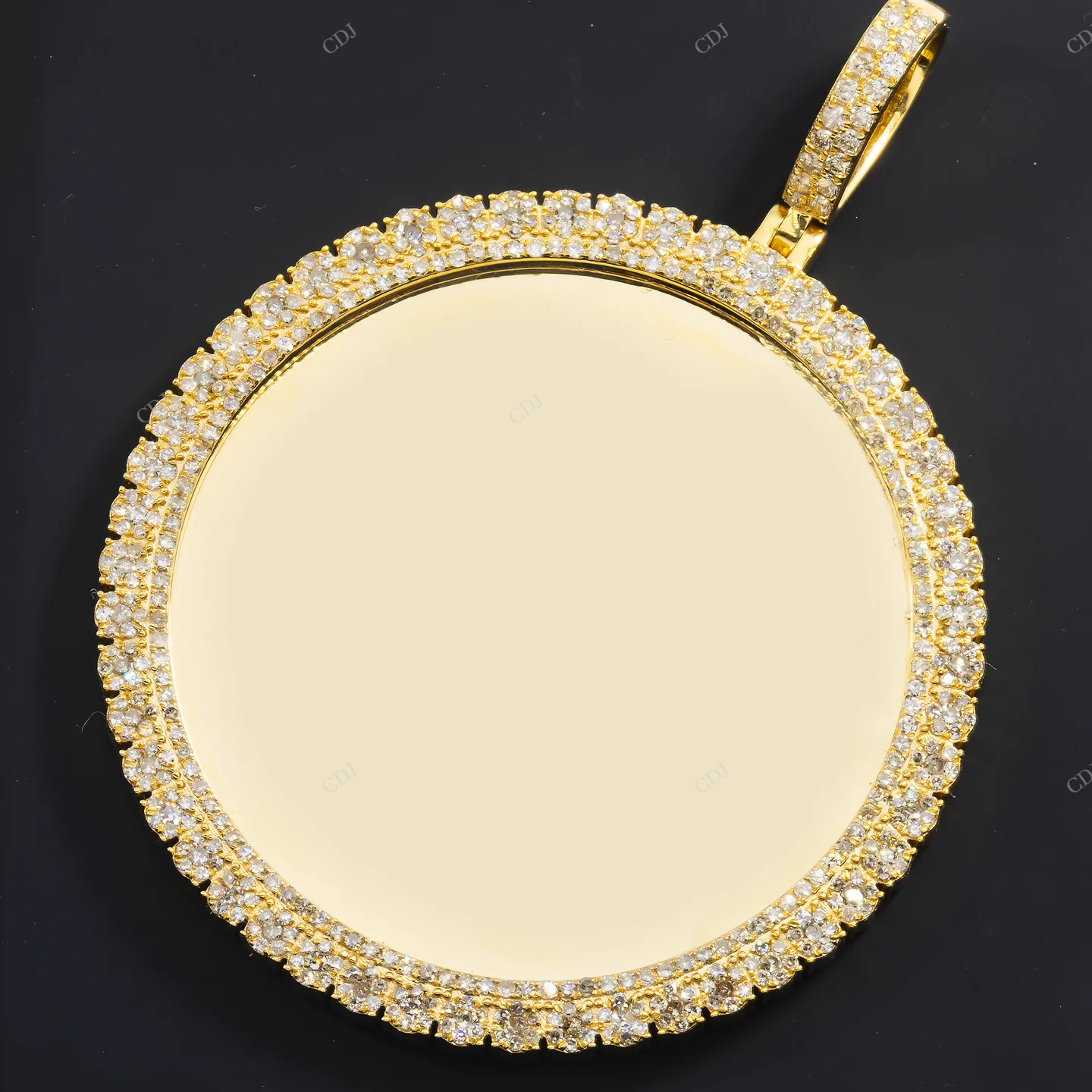 925 Silver Moissanite Pendant hip hop jewelry CustomDiamJewel
