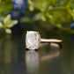 Cushion Lab-Grown Diamond Solitaire Ring customdiamjewel