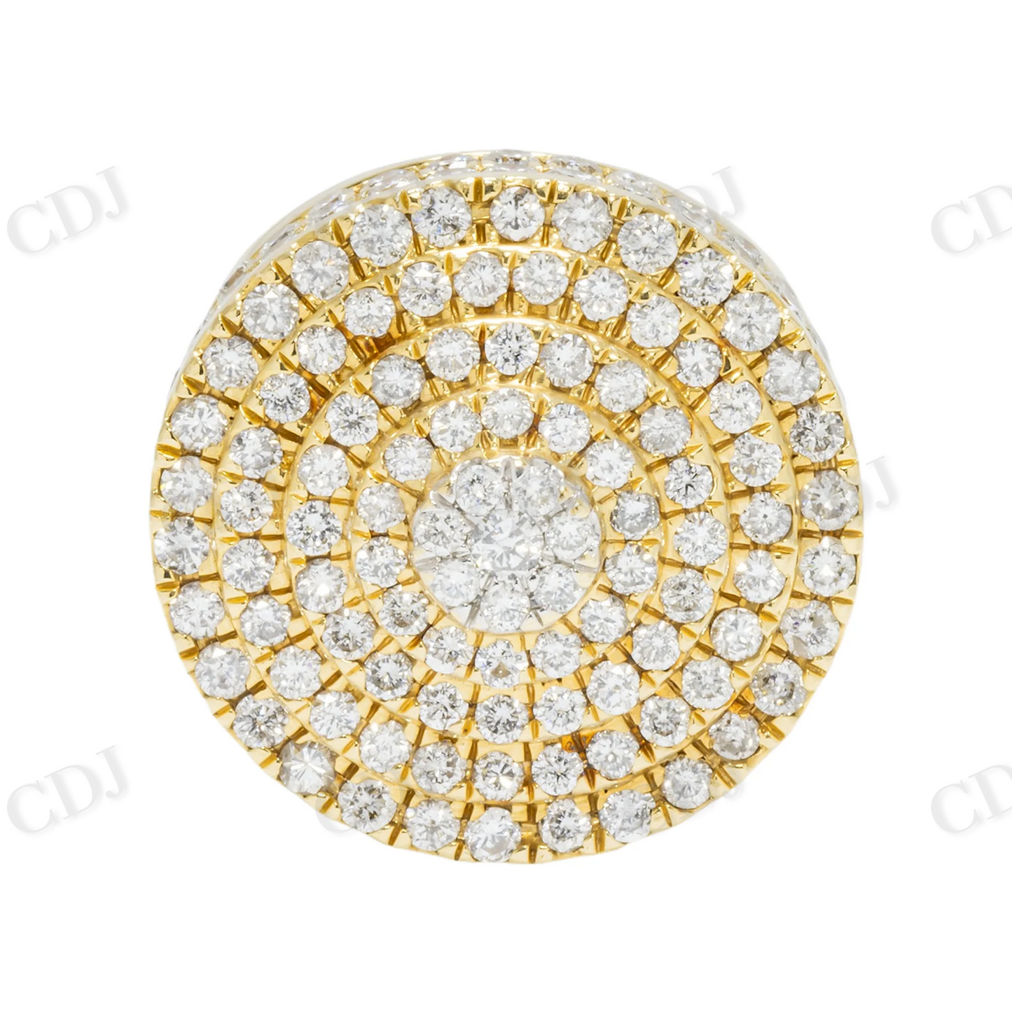 4.56 CTW Hip Hop Moissanite Unisex Ring Hip Hop Ring customdiamjewel