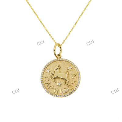 Round Customization Unisex Daily Wear Pendant hip hop jewelry CustomDiamJewel