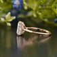 Cushion Lab-Grown Diamond Solitaire Ring customdiamjewel