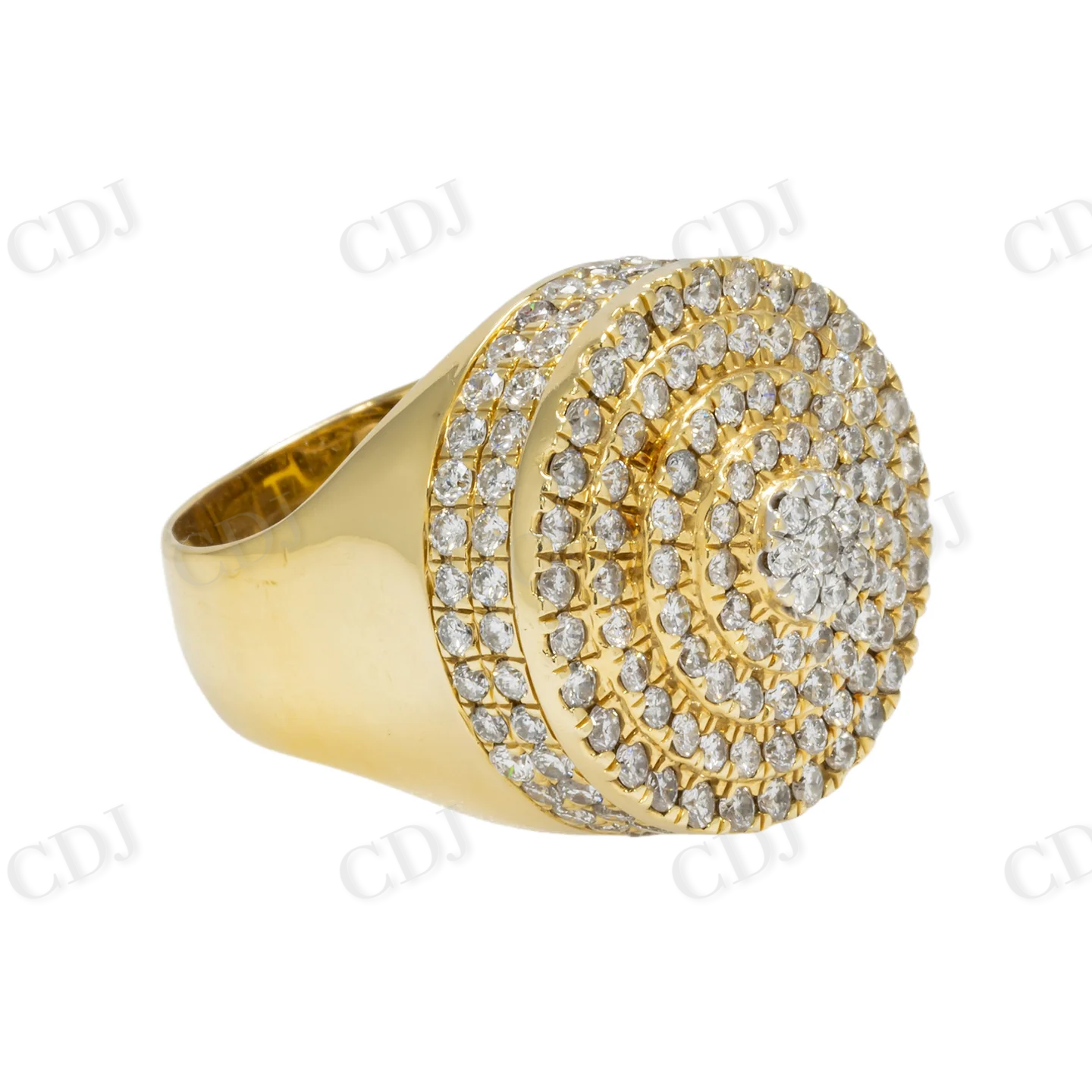 4.56 CTW Hip Hop Moissanite Unisex Ring Hip Hop Ring customdiamjewel