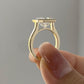 Bezel Set Lab Grown Diamond Solitaire Ring customdiamjewel