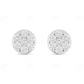 1/2 CT Gold Flower Set Diamond Stud Earrings Stud earrings CustomDiamJewel