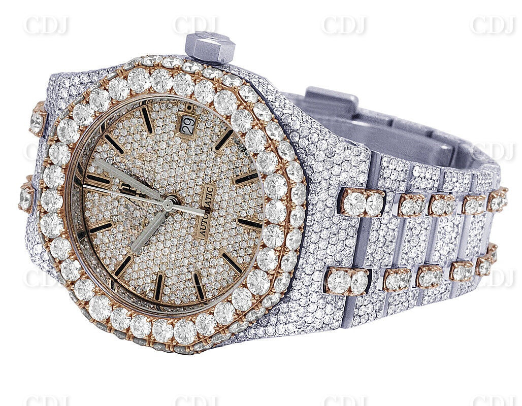 Customized VVS Moissanite AP Hip Hop Diamond Watch customdiamjewel