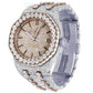 Customized VVS Moissanite AP Hip Hop Diamond Watch customdiamjewel