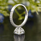 Cushion Lab-Grown Diamond Pavé Ring customdiamjewel