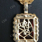 1ct Ruby Gemstone Pendant  customdiamjewel   