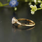 Lab-Grown Diamond Vintage Gold Ring customdiamjewel