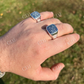 Black Onyx Gemstone Hip Hop Men's Ring  customdiamjewel   