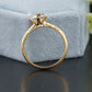 Lab-Grown Diamond Vintage Gold Ring customdiamjewel