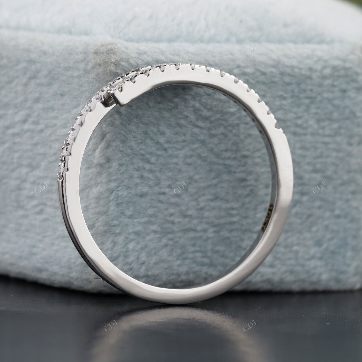 Lab-Grown Diamond Open Cuff Band