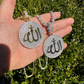 Gold Allah Medallion Arabic Pendant  customdiamjewel   