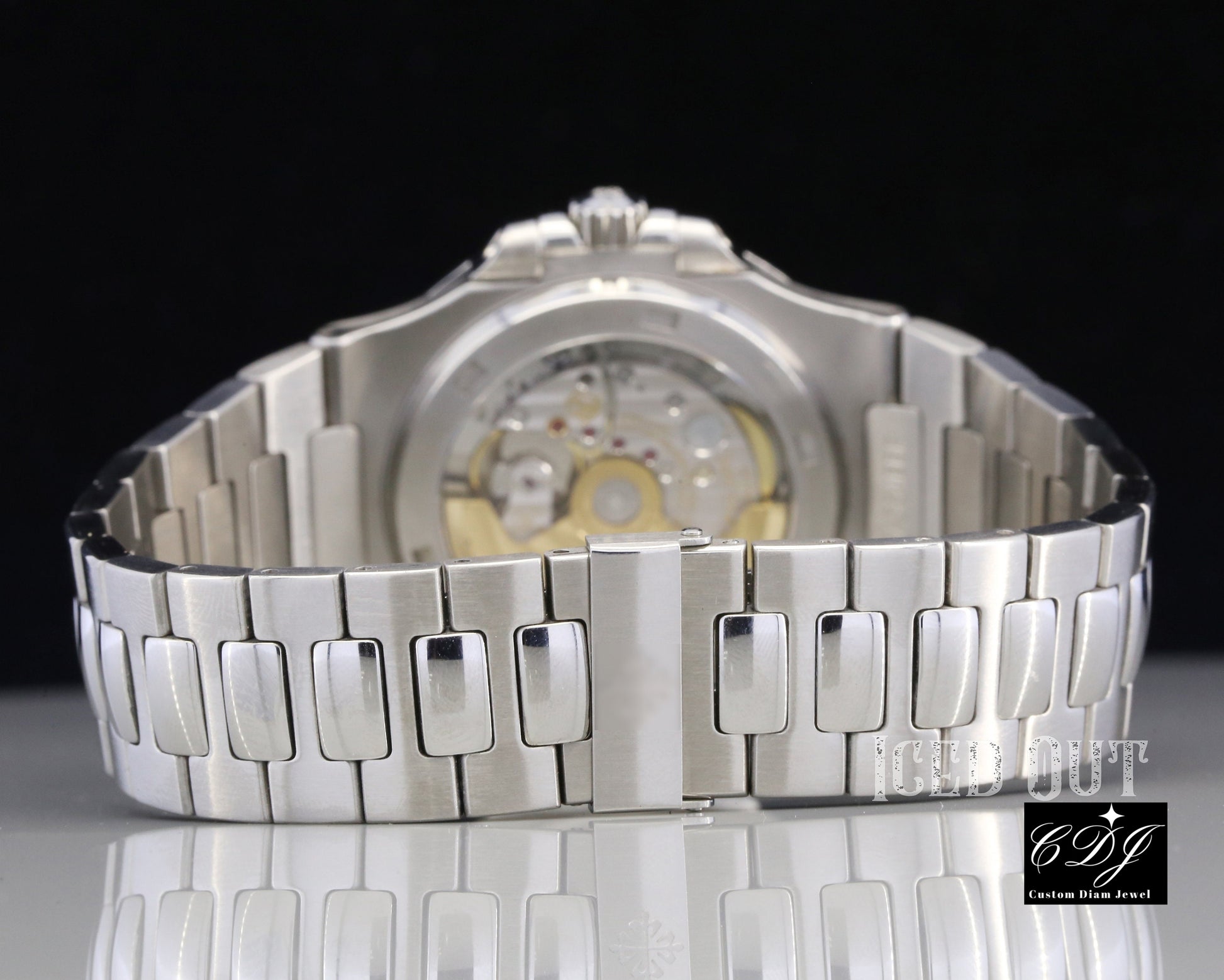 Hip Hop Bezel Set Patek Philippe Watch customdiamjewel