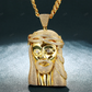 Custom Sterling Silver Oversized Jesus Head Pendant hip hop jewelry CustomDiamJewel