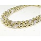 Alternative Style 10K Gold Miami Link Mens Bracelet