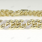 Alternative Style 10K Gold Miami Link Mens Bracelet