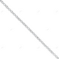 Moissanite 925 Sterling Silver Bezel Set Tennis Chain CustomDiamJewel